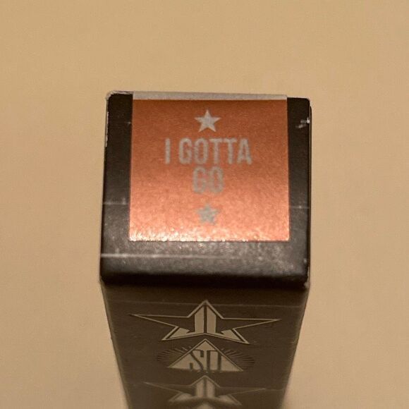 Jeffree Star Velour Liquid Lipstick I Gotta Go Metallic Copper New - Picture 2 of 9